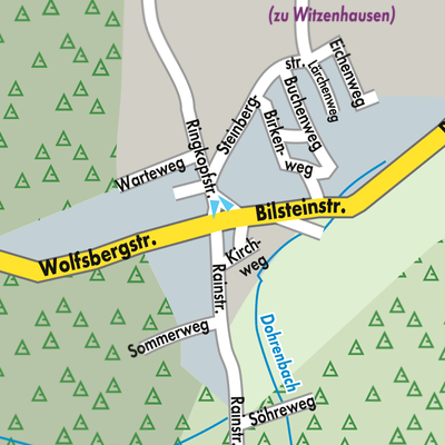 Stadtplan Dohrenbach