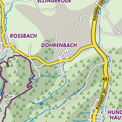 Übersichtsplan Dohrenbach