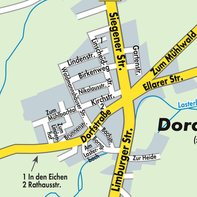 Stadtplan Dorchheim