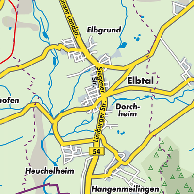 Übersichtsplan Dorchheim
