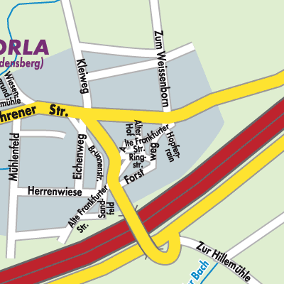 Stadtplan Dorla