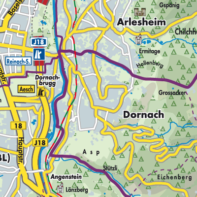 Übersichtsplan Dornach