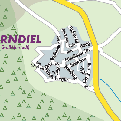 Stadtplan Dorndiel