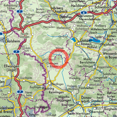 Landkarte Dornstadt-Linkersbaindt