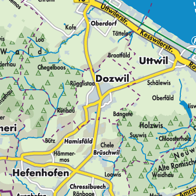 Übersichtsplan Dozwil