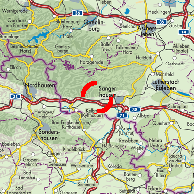 Landkarte Drebsdorf
