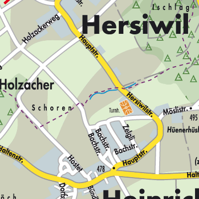 Stadtplan Drei Höfe