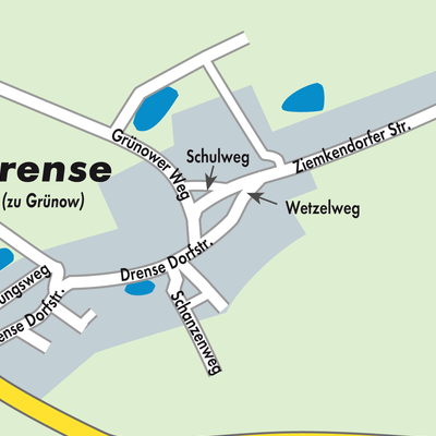 Stadtplan Drense