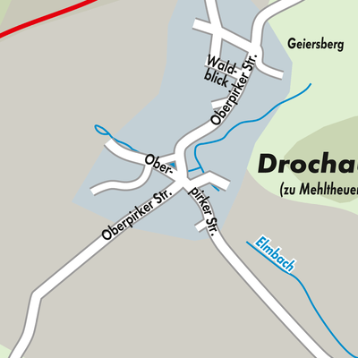 Stadtplan Drochaus