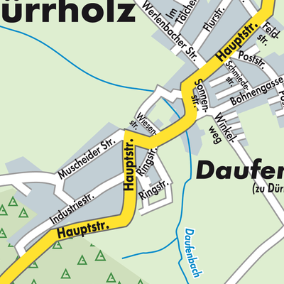 Stadtplan Dürrholz