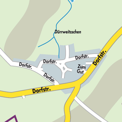 Stadtplan Dürrweitzschen