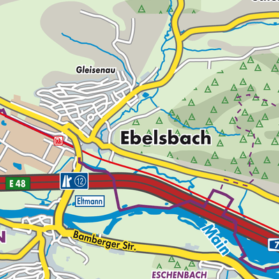Übersichtsplan Ebelsbach (VGem)