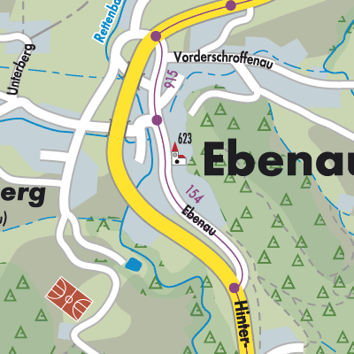 Stadtplan Ebenau