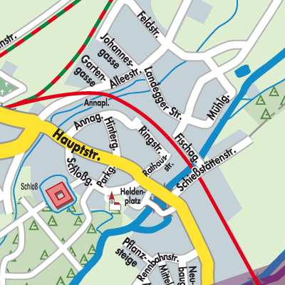 Stadtplan Ebenfurth