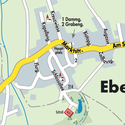 Stadtplan Eberau