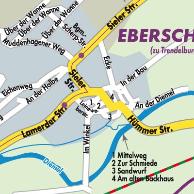 Stadtplan Eberschütz