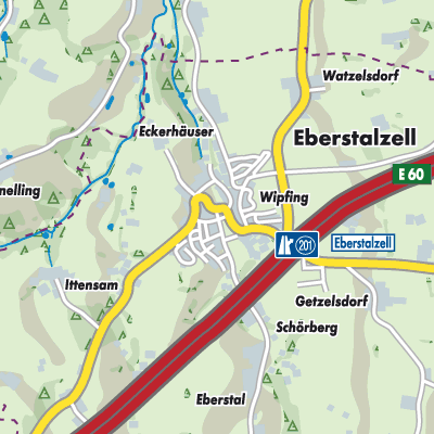 Übersichtsplan Eberstalzell