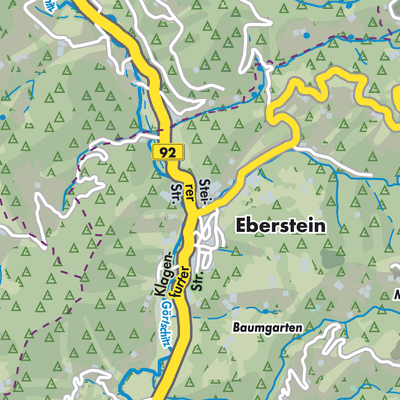 Übersichtsplan Eberstein