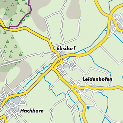 Übersichtsplan Ebsdorf