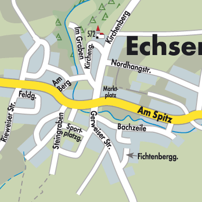 Stadtplan Echsenbach