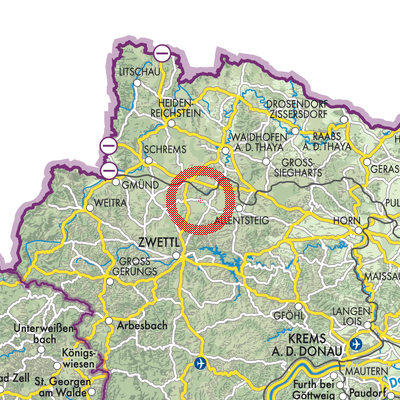 Landkarte Echsenbach
