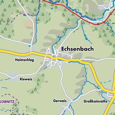 Übersichtsplan Echsenbach