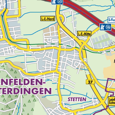 Echterdingen Stadtpl ne Und Landkarten echterdingen-stadtpl-ne-und-landkarten