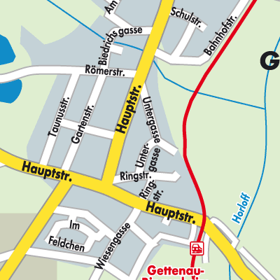 Stadtplan Echzell