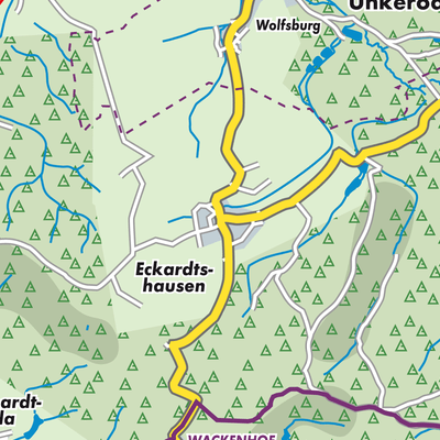 Übersichtsplan Eckardtshausen