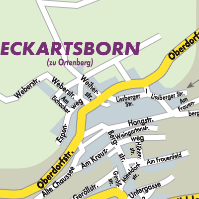 Stadtplan Eckartsborn