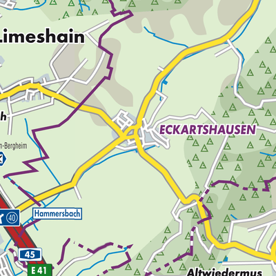 Übersichtsplan Eckartshausen
