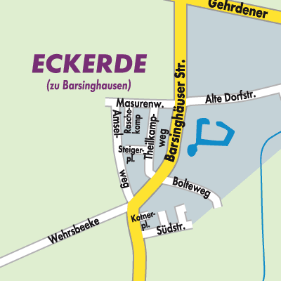 Stadtplan Eckerde