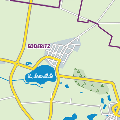 Übersichtsplan Edderitz