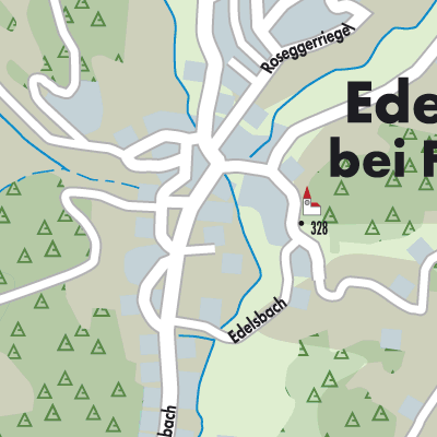 Stadtplan Edelsbach bei Feldbach