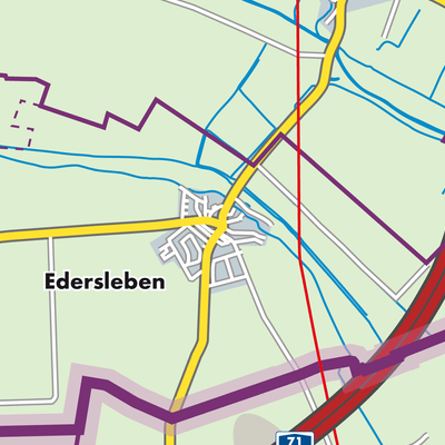 Übersichtsplan Edersleben