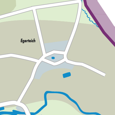 Stadtplan Egerteich