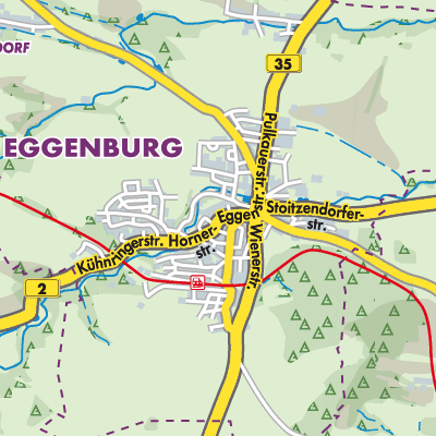 Übersichtsplan Eggenburg