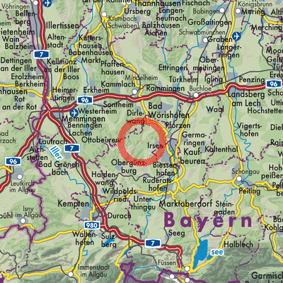 Landkarte Eggenthal (VGem)
