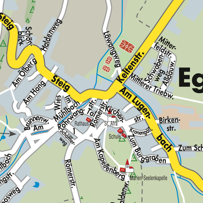 Stadtplan Eggenthal (VGem)