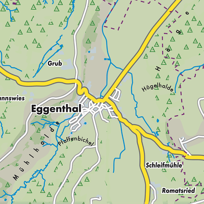 Übersichtsplan Eggenthal (VGem)