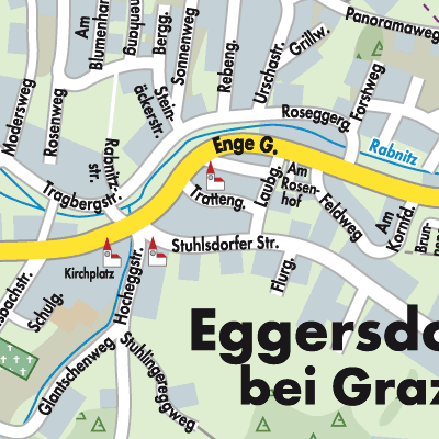 Stadtplan Eggersdorf bei Graz