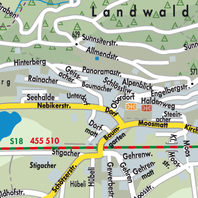 Stadtplan Egolzwil