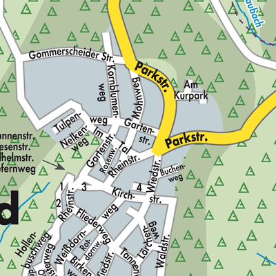 Stadtplan Ehlscheid