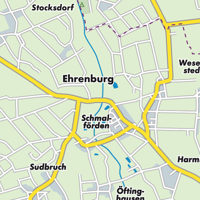 Übersichtsplan Ehrenburg