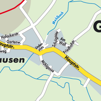 Stadtplan Ehringshausen