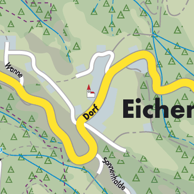 Stadtplan Eichenberg