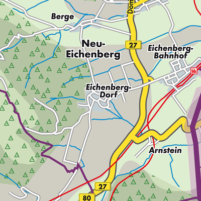 Übersichtsplan Eichenberg