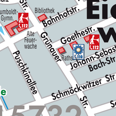 Stadtplan Eichwalde