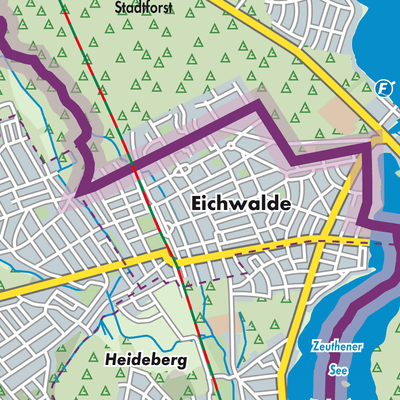 Übersichtsplan Eichwalde