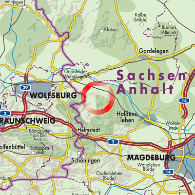 Landkarte Eickendorf